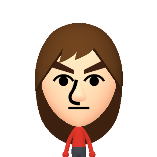 name10 Mii character: This Mii is from the Switch SDK as a SampleDB Mii.