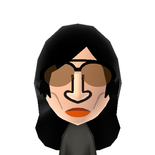 JoeyRamone Mii character: Lead singer and frontman of the punk rock band The Ramones.