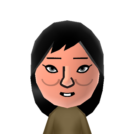 イネス Mii character: A Mii from RRE's Crazy Wii Sports + Wii Sports Resort