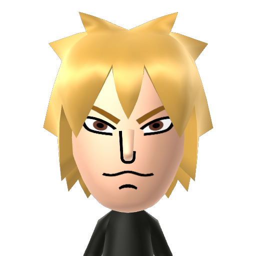 Dio Brando Mii character: These are extracted and derived from the Mii Central Miis from the 3DS Miitopia.