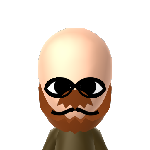 dude Mii character: A Mii from my childhood Wii.