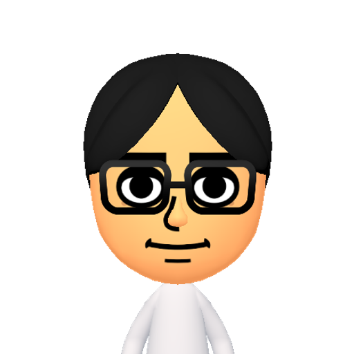 no name Mii character: This Mii is from the Switch SDK as a SampleDB Mii.