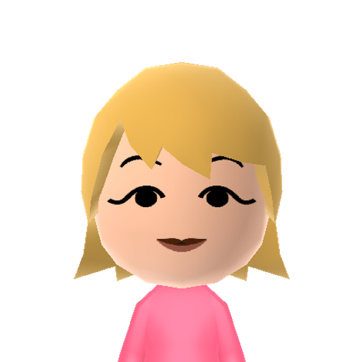 Roxy Mii character preview