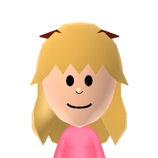 Paula Mii character preview