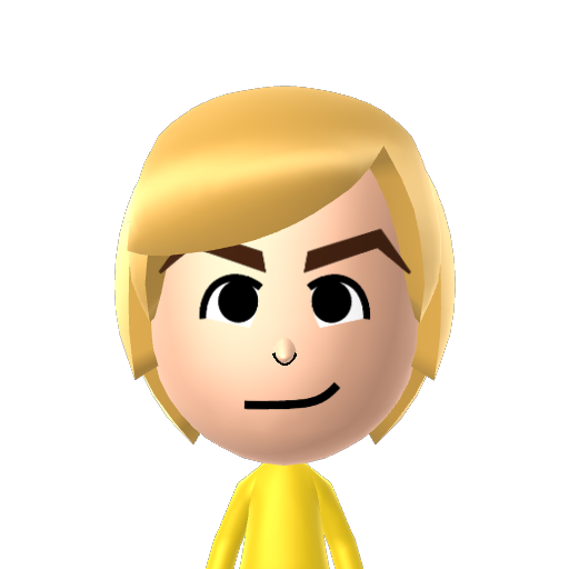 ? Mii character: A Mii uploaded to Check Mii Out Channel (WiiLInk)