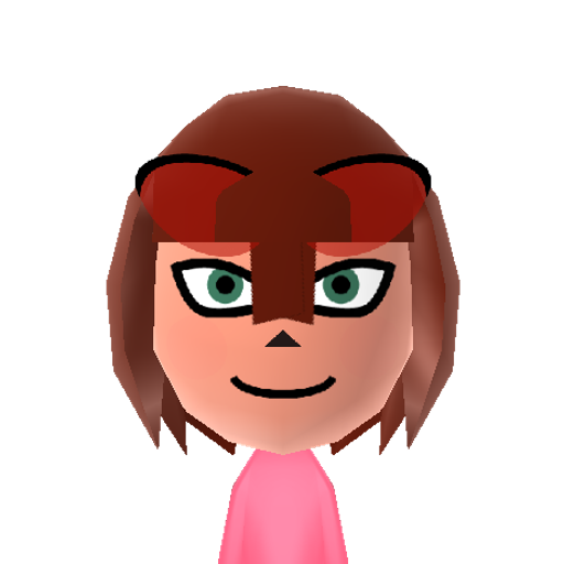 Sonia Mii character: Sonic's sister from the Sonic Underground animated series. Featured in Sonic Select Book 4