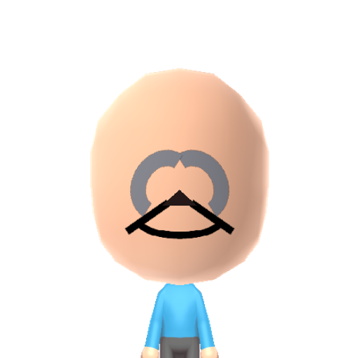 R74n Mii character: by RockNroolTOT