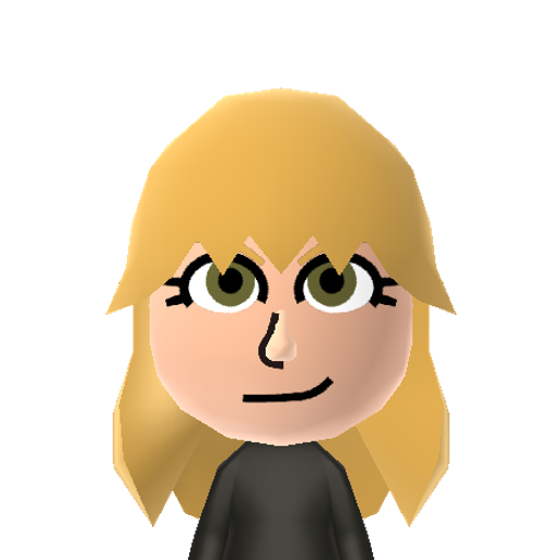 Marisa Mii character: The ordinary magician from "Touhou Project" games.