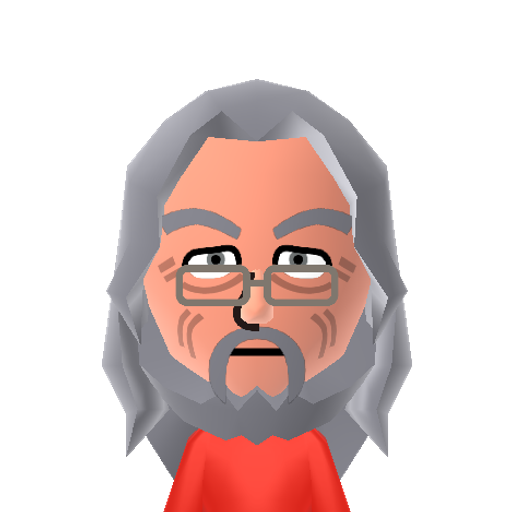 Dumbledore Mii character preview