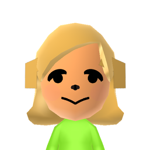 Isabelle Mii character
