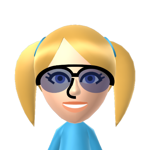 R. Mika Mii character: a Mii used in Mii Fighter QR Codes Series / Custom Mii Fighter Versus