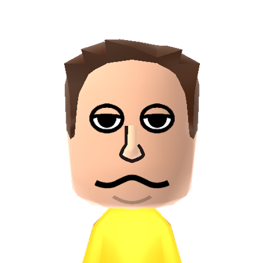 Stingy Mii character preview