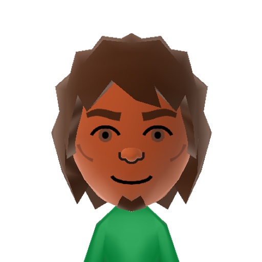 Gunner Mii character preview