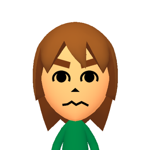 陀阿阻附陂隹雨青非亟 Mii character: This Mii is from the Switch SDK as a SampleDB Mii.
