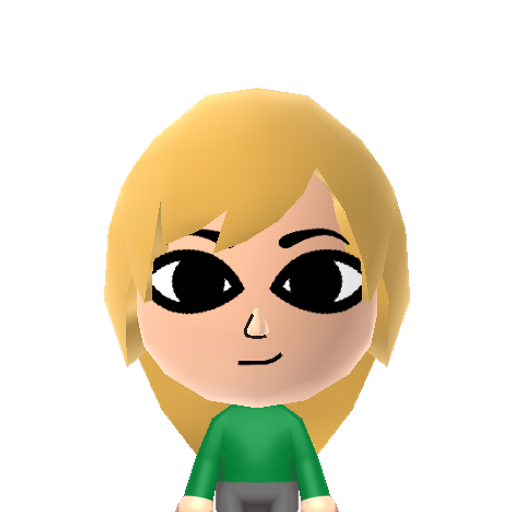 Toon Link Mii character preview