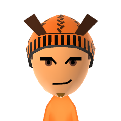 Blazeken Mii character preview