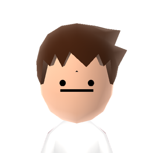 ILikTrains Mii character: The "I Like Trains" Kid from asdf movies by TomSka.