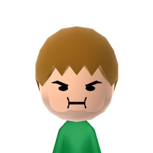 BarryGrump Mii character: Edits alot of the videos on the "Game Grumps" Youtube channel and is also in some regular episodes, and almost every "Steam Train" episode.