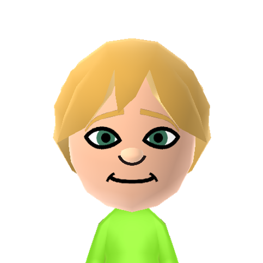 Amber Mii character preview