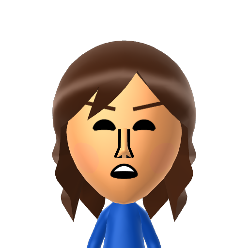 획횐횔횝횟횡효횬횰횹 Mii character: This is a Mii for testing Mii nicknames.