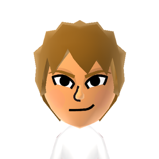 Léo Mii character: These are extracted and derived from the Mii Central Miis from the 3DS Miitopia.