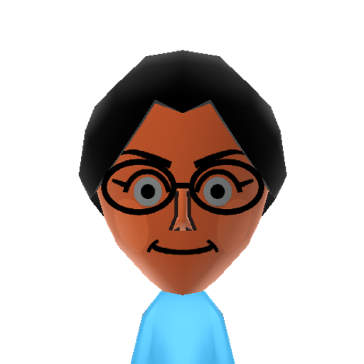 Mii548 Mii character: A Mii found in unused WaraWara files