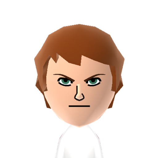 Suzaku Mii character: From "Code Geass", an Honorary Britannian Soldier, leader of the Knights of the Round, Lancelot's Pilot, and later becoming Zero