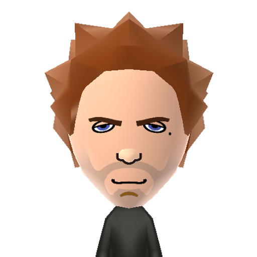 Seth Green Mii character: Actor who has appeared in movies such as the "Austin Powers" triology, on TV in "Buffy The Vampire Slayer", and as the voice of cartoon character "Chris Griffin" in "Family Guy"