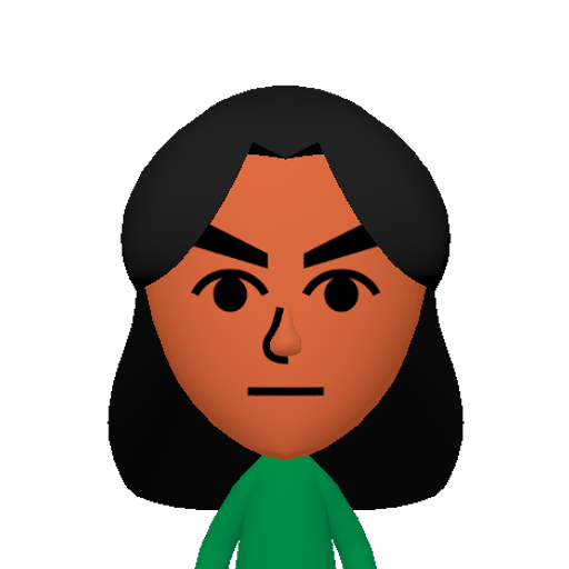 no name Mii character: This Mii is from the Switch SDK as a SampleDB Mii.