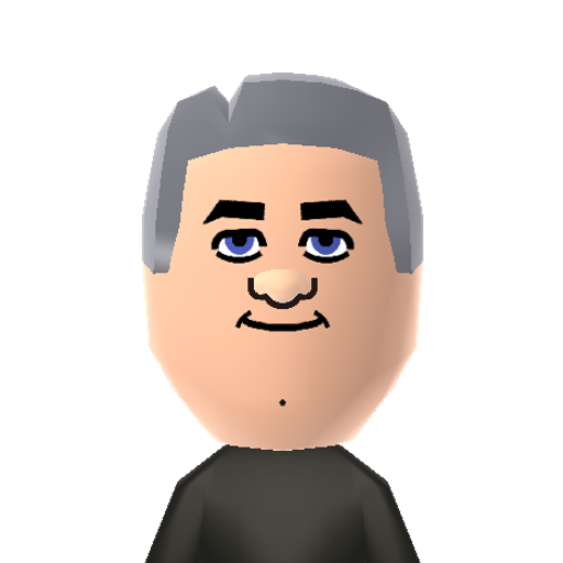 Jay Leno Mii character: Comedian and host of the Tonight Show.
