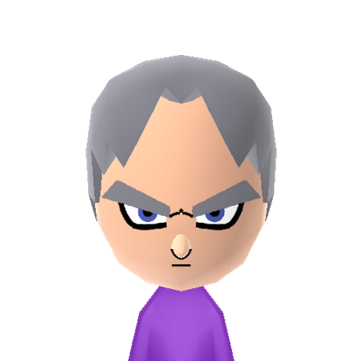 Trunks Mii character preview