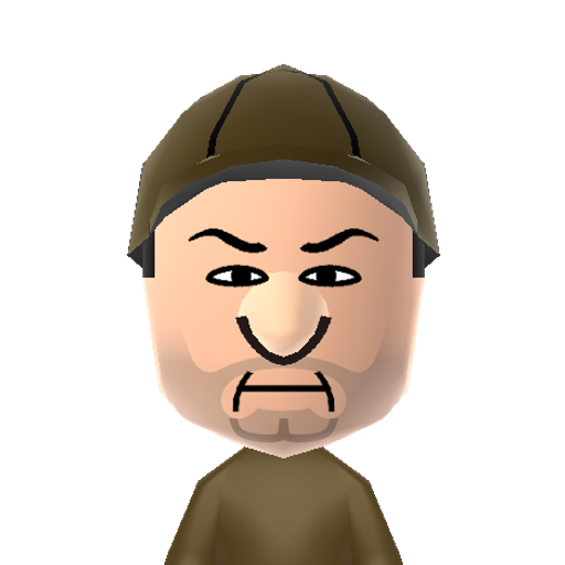Qario Mii character preview