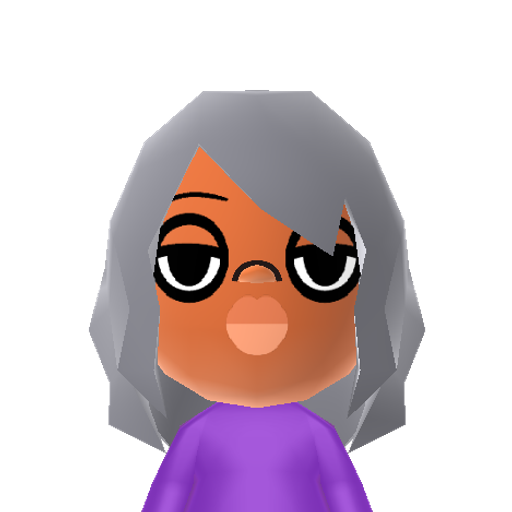 Amethyst Mii character preview