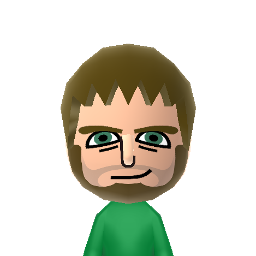 Rhett Mii character preview