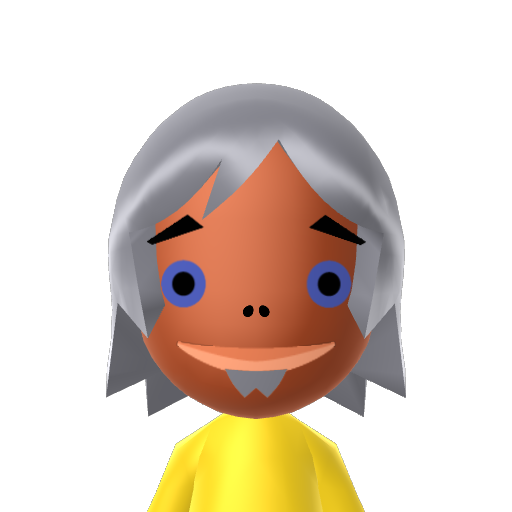 Goron Link Mii character: a Mii used in Mii Fighter QR Codes Series / Custom Mii Fighter Versus