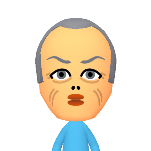 no name Mii character: This Mii is from the Switch SDK as a SampleDB Mii.