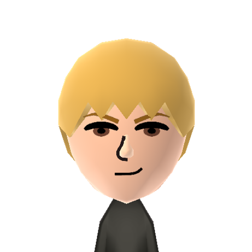 Kin-san Mii character: An evil plastic model robot who tried to take over the main character position in the "Gintama" anime series.