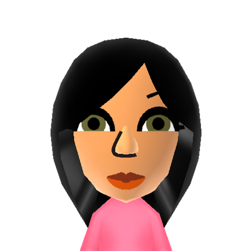 Mishaal Mii character: NNID: MuyRica