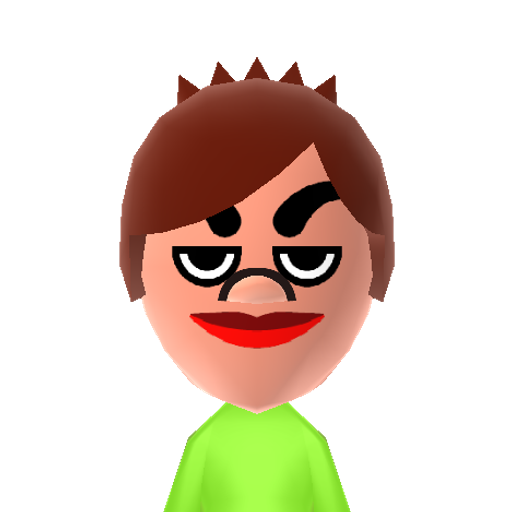google tod Mii character: A Mii uploaded to Check Mii Out Channel (WiiLInk)