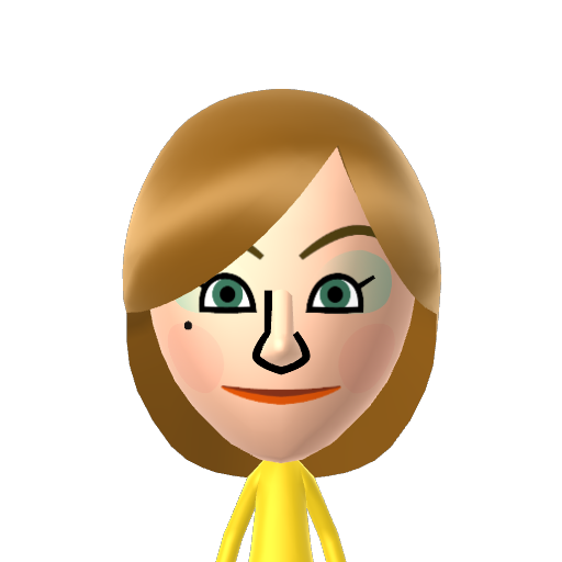 Deirdre Mii character: A Mii from Hasbro Family Game Night 3