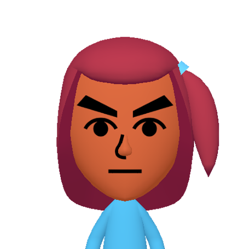 no name Mii character: This Mii is from the Switch SDK as a SampleDB Mii.