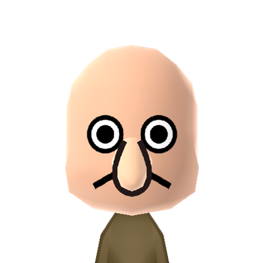 Carlo Mii character: From Spongebob Squarepants.