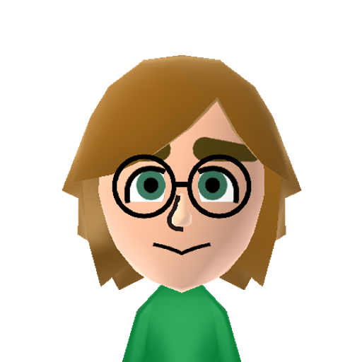 Pidge Mii character: Paladin of the Green Lion in the series "Voltron Legendary Defender".