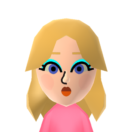 Princess P Mii character: Official Mii of the damsel-in-distress from the Mario series from the Tomodachi Life Direct.