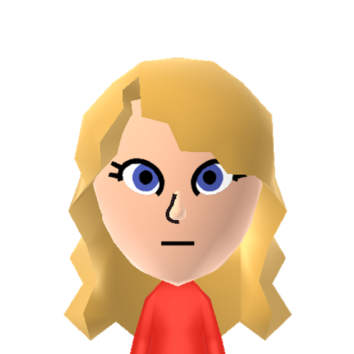 Wendy Mii character preview