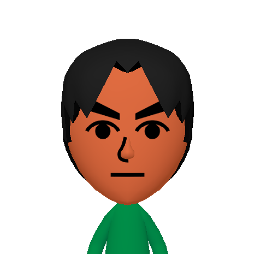 no name Mii character: This Mii is from the Switch SDK as a SampleDB Mii.