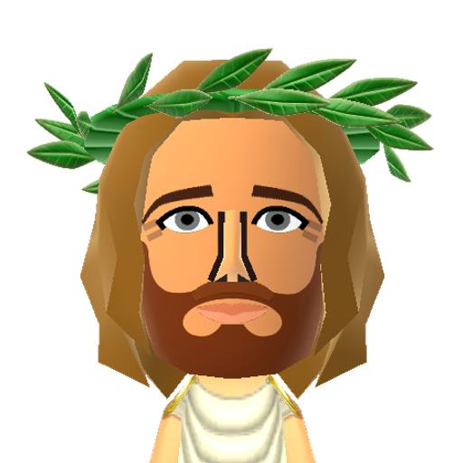Jesus Mii character preview