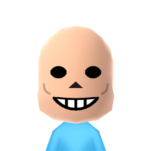 Sans Mii character preview