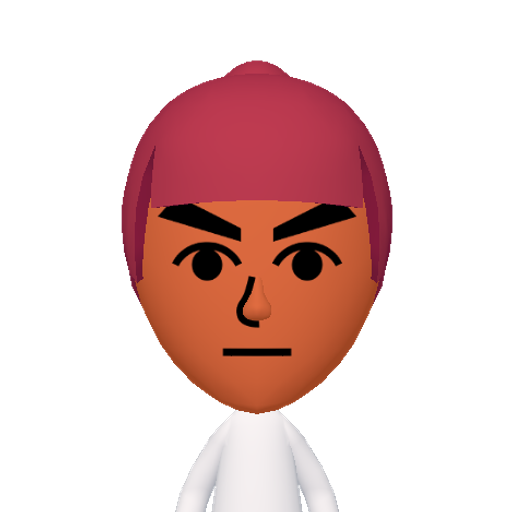 no name Mii character: This Mii is from the Switch SDK as a SampleDB Mii.