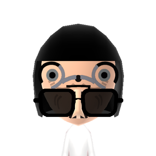 Johnny 5 Mii character: The robot who came to life in the "Short Circuit" movies.